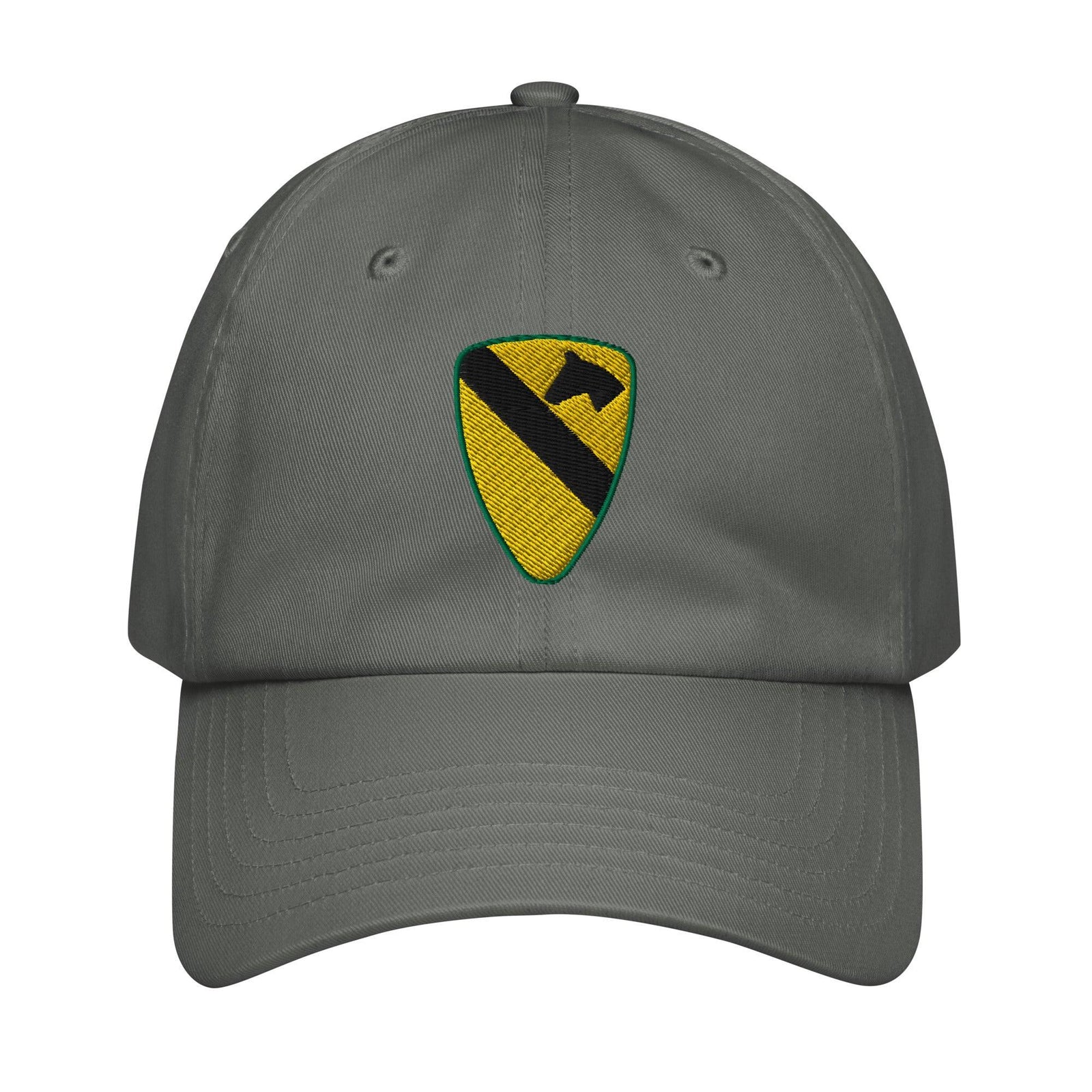 U.S. Army 1st Cavalry Division Under Armour® Dad Hat Tactically Acquired Grey  