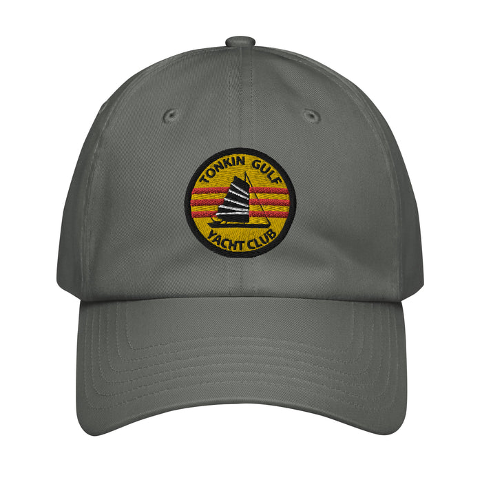 Tonkin Gulf Yacht Club Embroidered Under Armour® Dad Hat Tactically Acquired Grey  