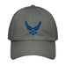 USAF Emblem Embroidered Under Armour® Dad Hat Tactically Acquired Grey  