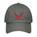 USAF Red Emblem Embroidered Under Armour® Dad Hat Tactically Acquired Grey  