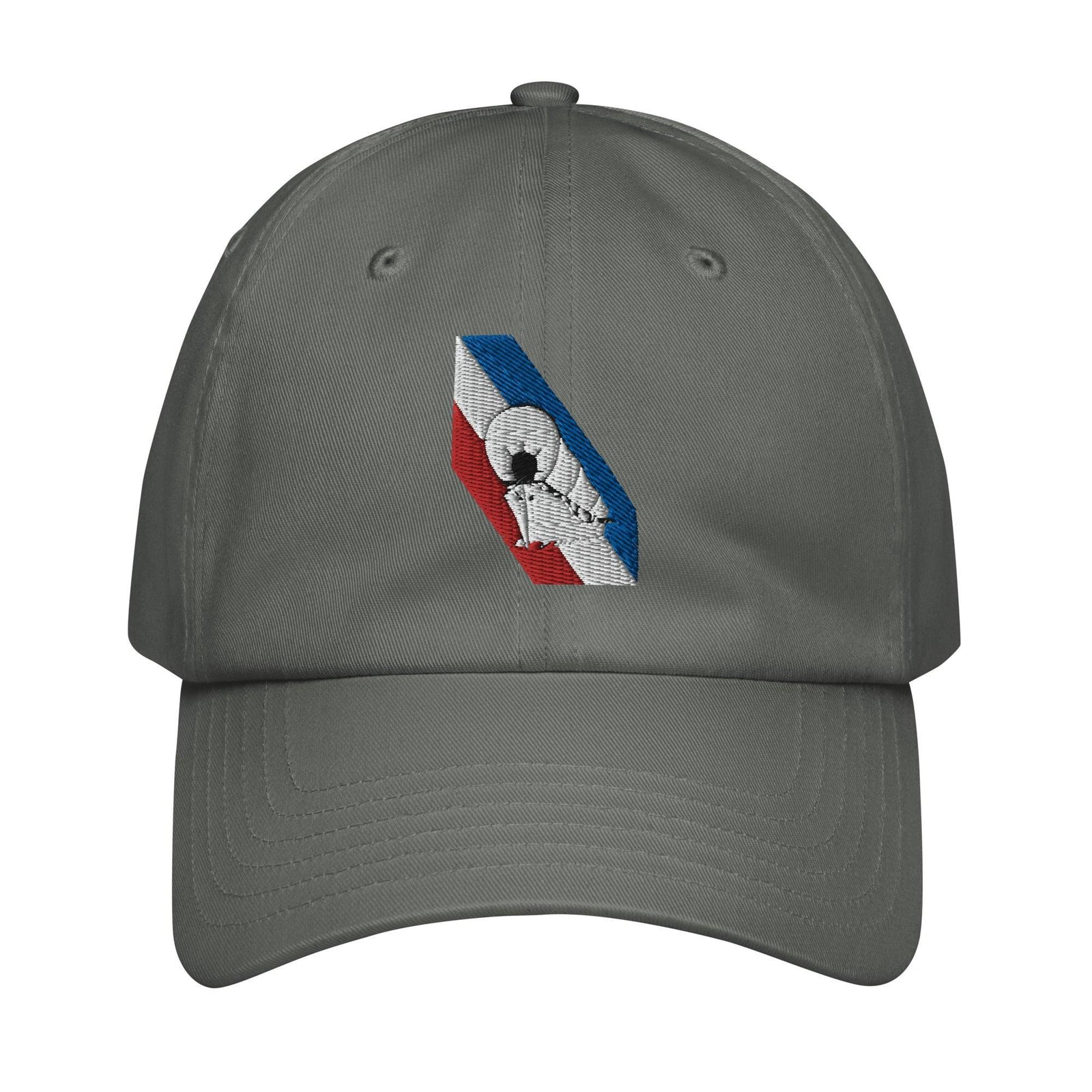 USS Langley (CV-1) Embroidered Under Armour® Dad Hat Tactically Acquired Grey  