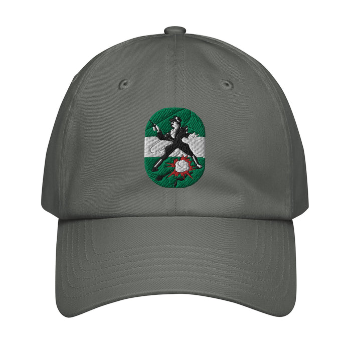 491st Bomb Group Embroidered Under Armour® Dad Hat Tactically Acquired Grey  