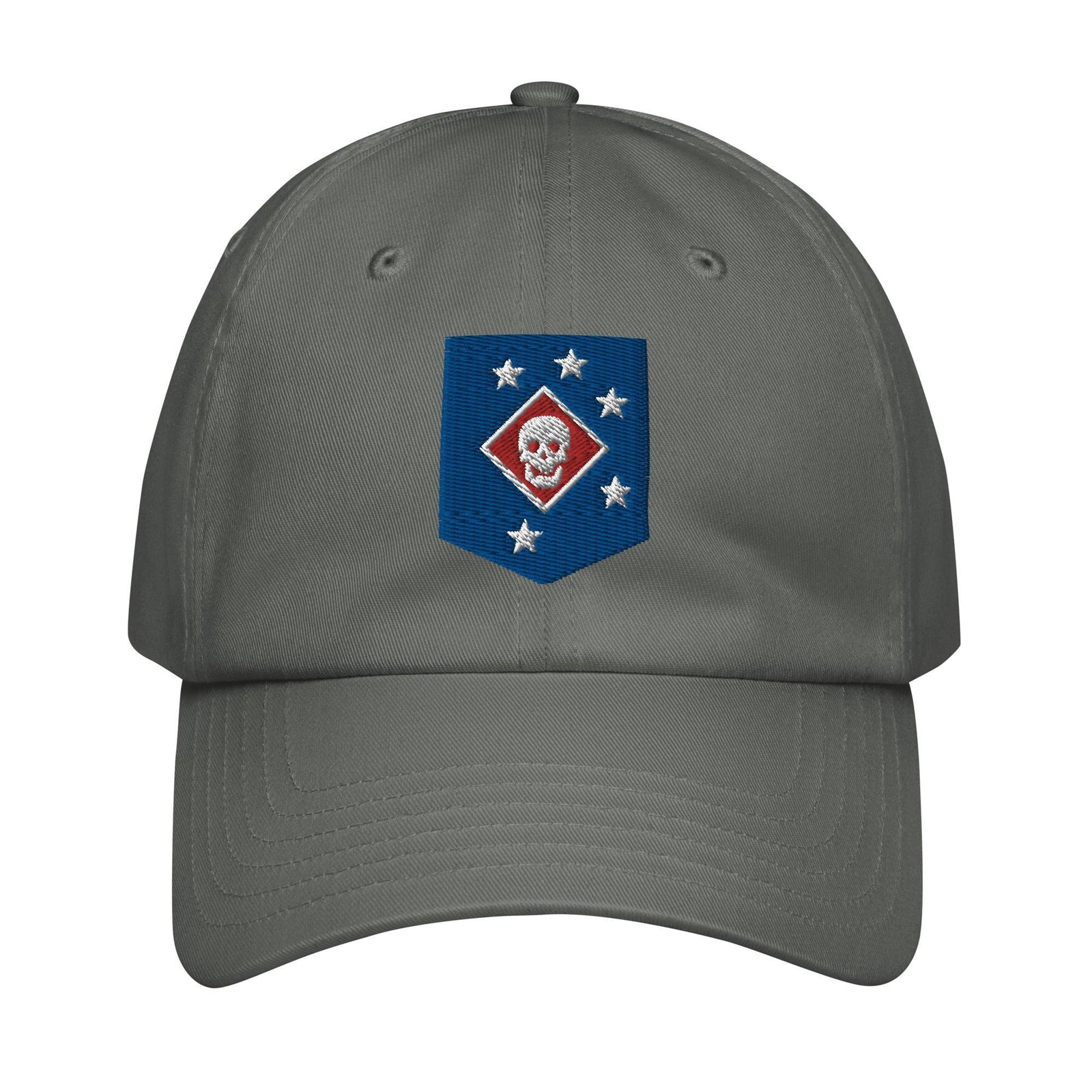 Marine Raiders Embroidered Under Armour® Dad Hat Tactically Acquired Grey  