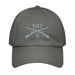 1-187 Leader Rakkasans Embroidered Under Armour® Dad Hat Tactically Acquired Grey