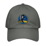 455th Bomb Group Embroidered Under Armour® Dad Hat Tactically Acquired Grey