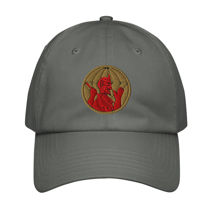 504th PIR Embroidered Under Armour® Dad Hat Tactically Acquired Grey