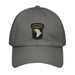 101st Airborne Division Embroidered Under Armour® Dad Hat Tactically Acquired Grey