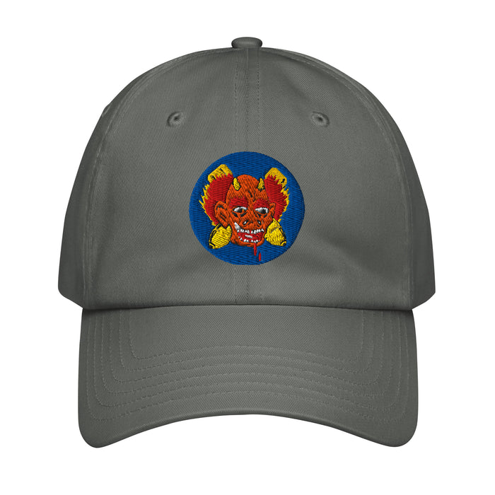 557th Bombardment Squadron Embroidered Under Armour® Dad Hat Tactically Acquired Grey