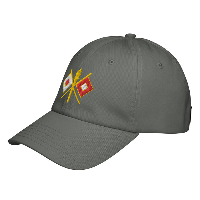 U.S. Army Signal Corps Embroidered Under Armour® Dad Hat Tactically Acquired   