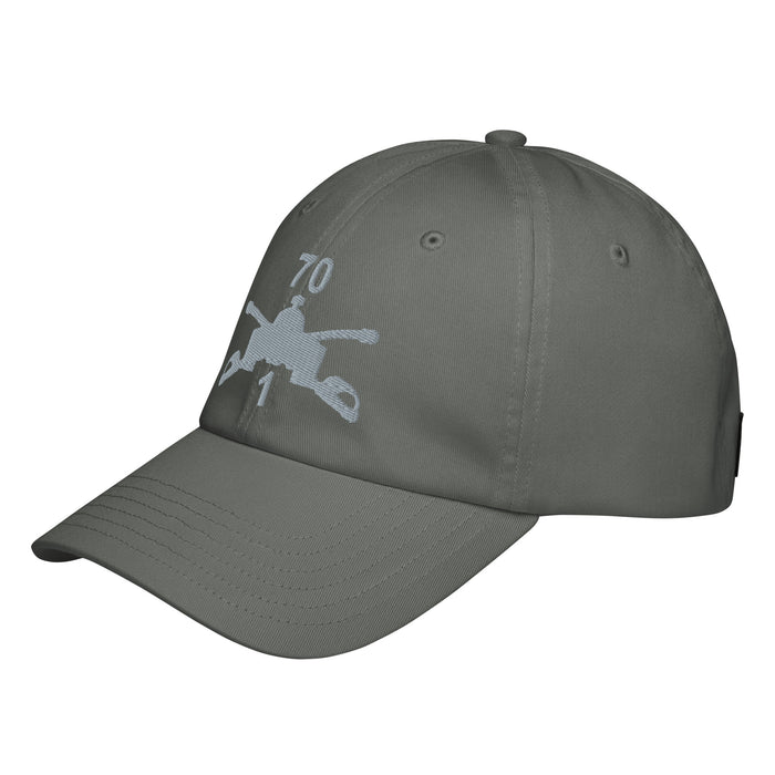 1-70 Armor Regiment (1-70 AR) Embroidered Under Armour® Dad Hat Tactically Acquired   