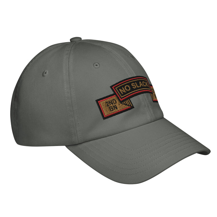 2-327 Infantry Regiment 'No Slack' Embroidered Under Armour® Dad Hat Tactically Acquired   