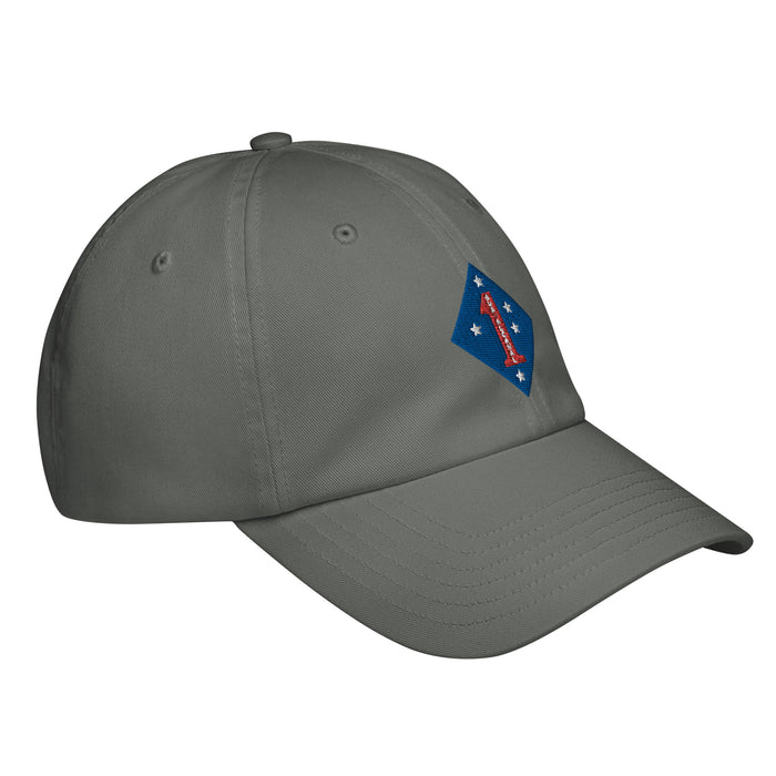 1st Marine Division Embroidered Under Armour® Dad Hat Tactically Acquired   