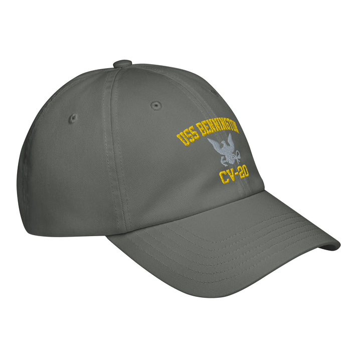 USS Bennington (CV-20) Embroidered Under Armour® Dad Hat Tactically Acquired   