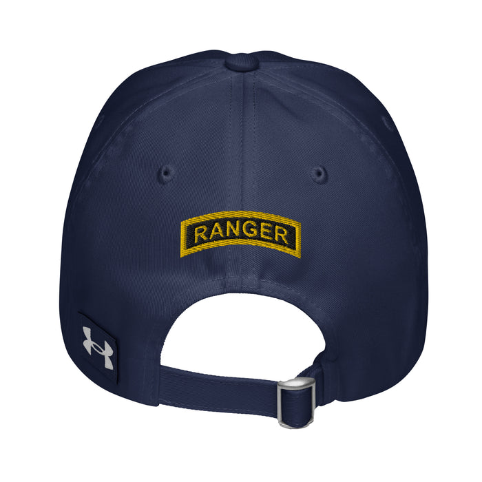 1st Ranger Battalion Tab Embroidered Under Armour® Dad Hat Tactically Acquired   
