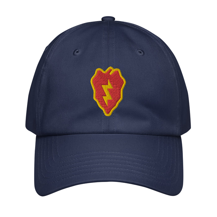 25th Infantry Division Embroidered Under Armour® Dad Hat Tactically Acquired Navy  