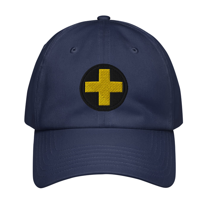 33rd Infantry Division Embroidered Under Armour® Dad Hat Tactically Acquired Navy  