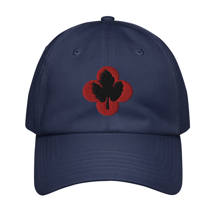 43rd Infantry Division Embroidered Under Armour® Dad Hat Tactically Acquired Navy  