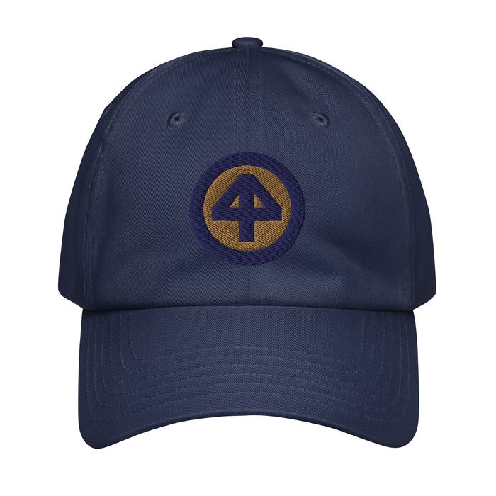 44th Infantry Division Embroidered Under Armour® Dad Hat Tactically Acquired Navy  