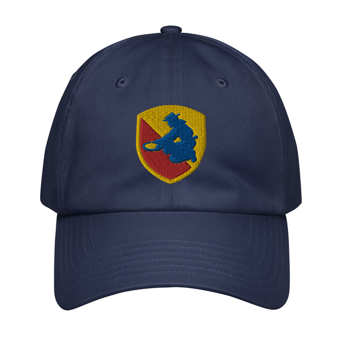 49th Infantry Division Embroidered Under Armour® Dad Hat Tactically Acquired Navy  