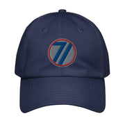 71st Infantry Division Embroidered Under Armour® Dad Hat Tactically Acquired Navy  