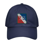 75th Infantry Division Embroidered Under Armour® Dad Hat Tactically Acquired Navy  