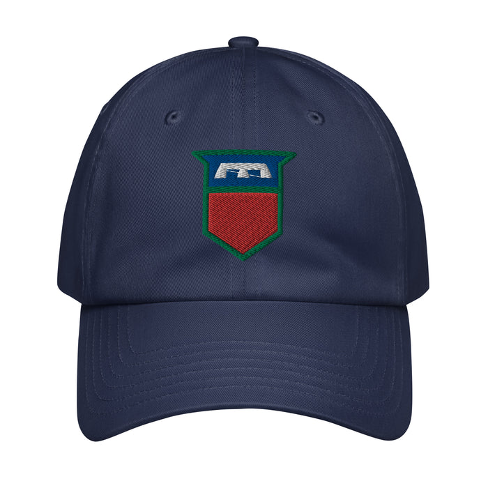 76th Infantry Division Embroidered Under Armour® Dad Hat Tactically Acquired Navy  