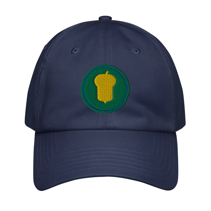 87th Infantry Division Embroidered Under Armour® Dad Hat Tactically Acquired Navy  