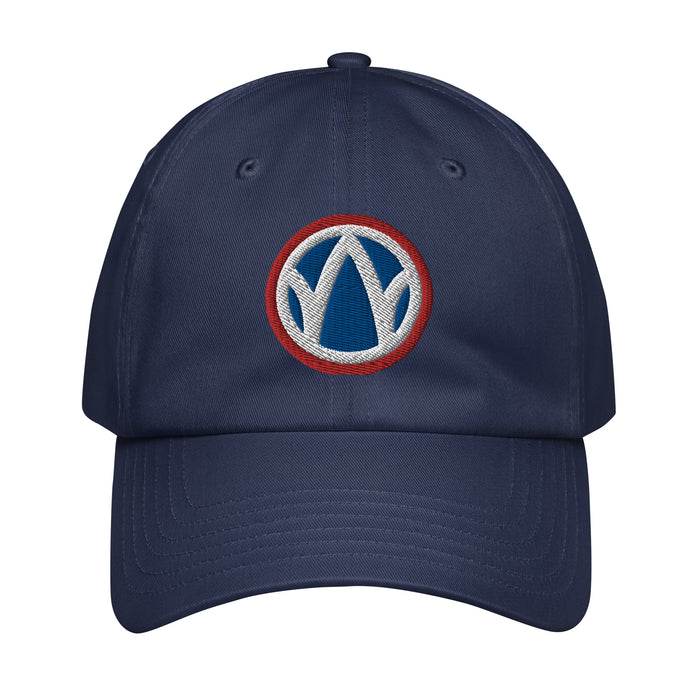 89th Infantry Division Embroidered Under Armour® Dad Hat Tactically Acquired Navy  