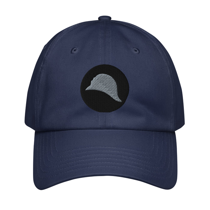 93rd Infantry Division Embroidered Under Armour® Dad Hat Tactically Acquired Navy  