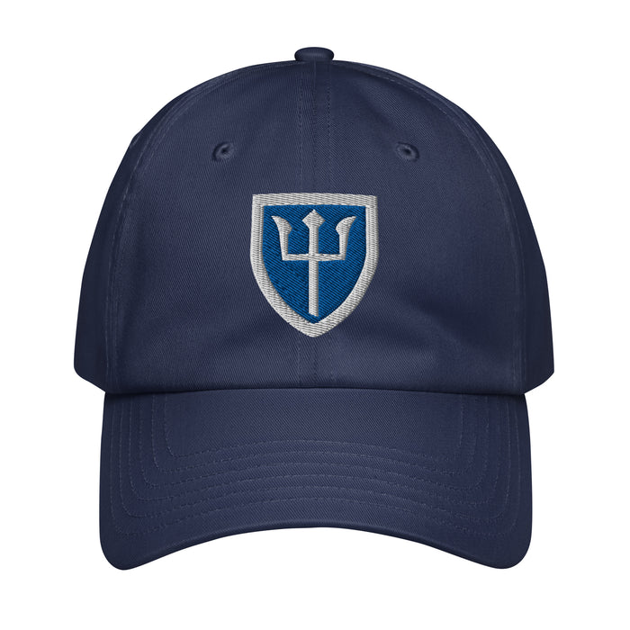 97th Infantry Division Embroidered Under Armour® Dad Hat Tactically Acquired Navy  