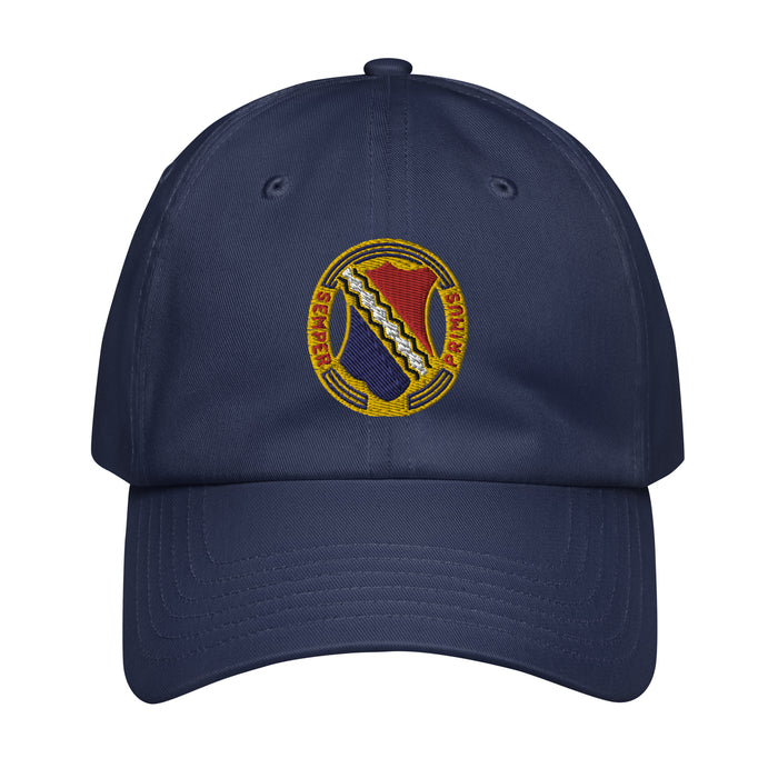 1st Infantry Regiment Embroidered Under Armour® Dad Hat Tactically Acquired Navy  