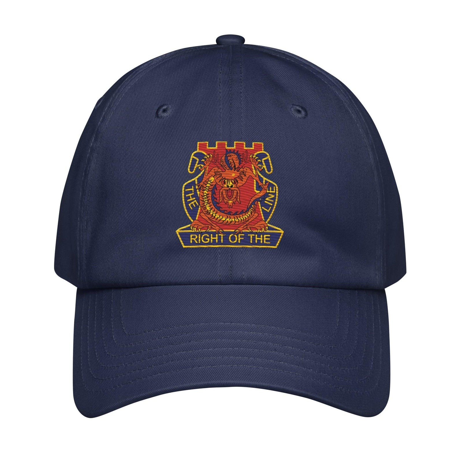 14th Infantry Regiment Embroidered Under Armour® Dad Hat Tactically Acquired Navy  