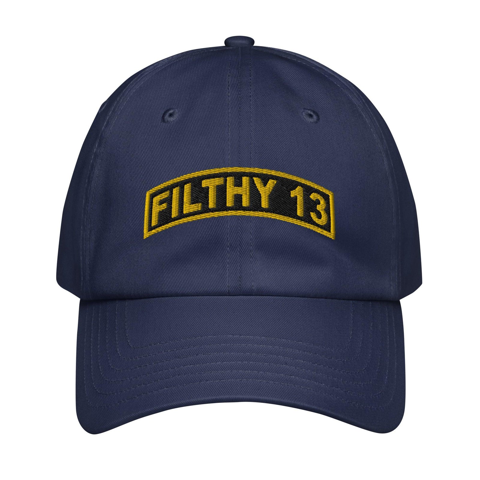 Filthy 13 WW2 Legacy Embroidered Under Armour® Dad Hat Tactically Acquired Navy  