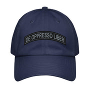 De Oppresso Liber Special Forces Tab Embroidered Under Armour® Dad Hat Tactically Acquired Navy  