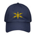 U.S. Army Cyber Corps Embroidered Under Armour® Dad Hat Tactically Acquired Navy  