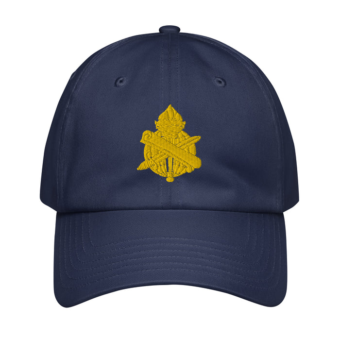 U.S. Army Civil Affairs Embroidered Under Armour® Dad Hat Tactically Acquired Navy  