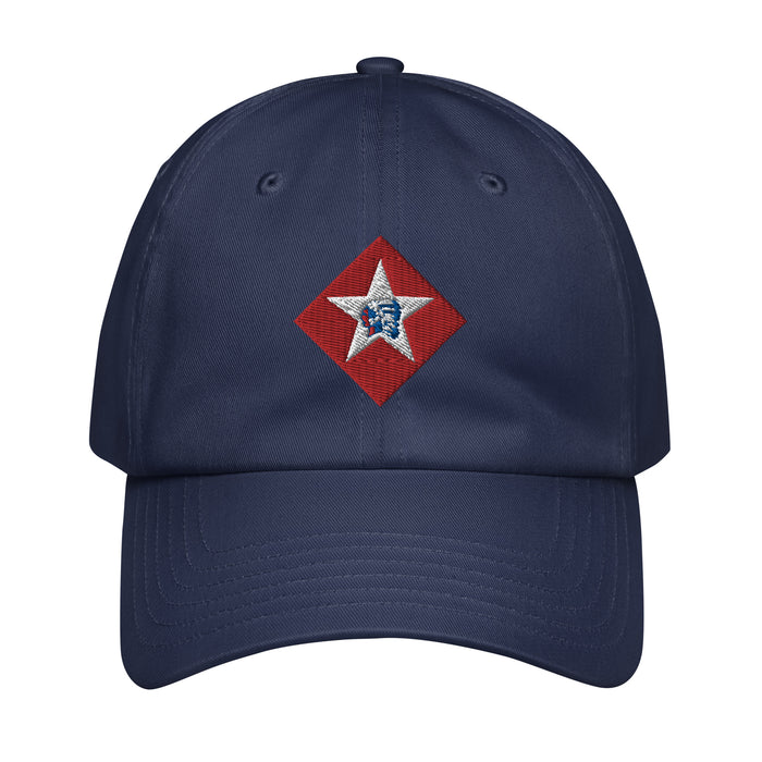 1/6 Marines Embroidered Under Armour® Dad Hat Tactically Acquired Navy  