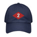 NMCB-2 Beep Embroidered Under Armour® Dad Hat Tactically Acquired Navy  