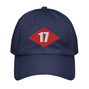NMCB-17 Beep Embroidered Under Armour® Dad Hat Tactically Acquired Navy  
