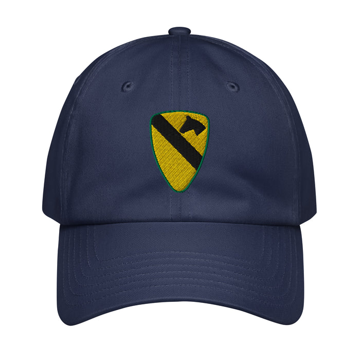 U.S. Army 1st Cavalry Division Under Armour® Dad Hat Tactically Acquired Navy  