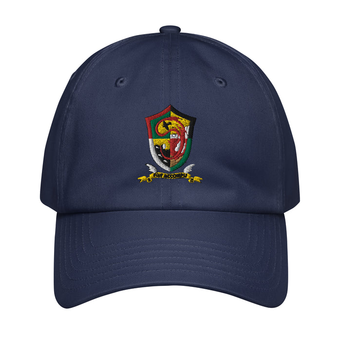 457th Bomb Group Embroidered Under Armour® Dad Hat Tactically Acquired Navy  