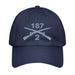 2-187 Infantry Regiment Embroidered Under Armour® Dad Hat Tactically Acquired Navy