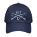 D Co. 1-187 Infantry Embroidered Under Armour® Dad Hat Tactically Acquired Navy