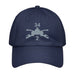 2-34 Armor Embroidered Under Armour® Dad Hat Tactically Acquired Navy