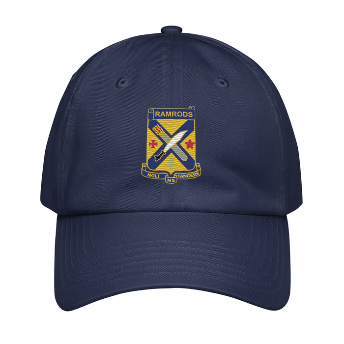 2-2 Infantry "Ramrods" Embroidered Under Armour® Dad Hat Tactically Acquired Navy