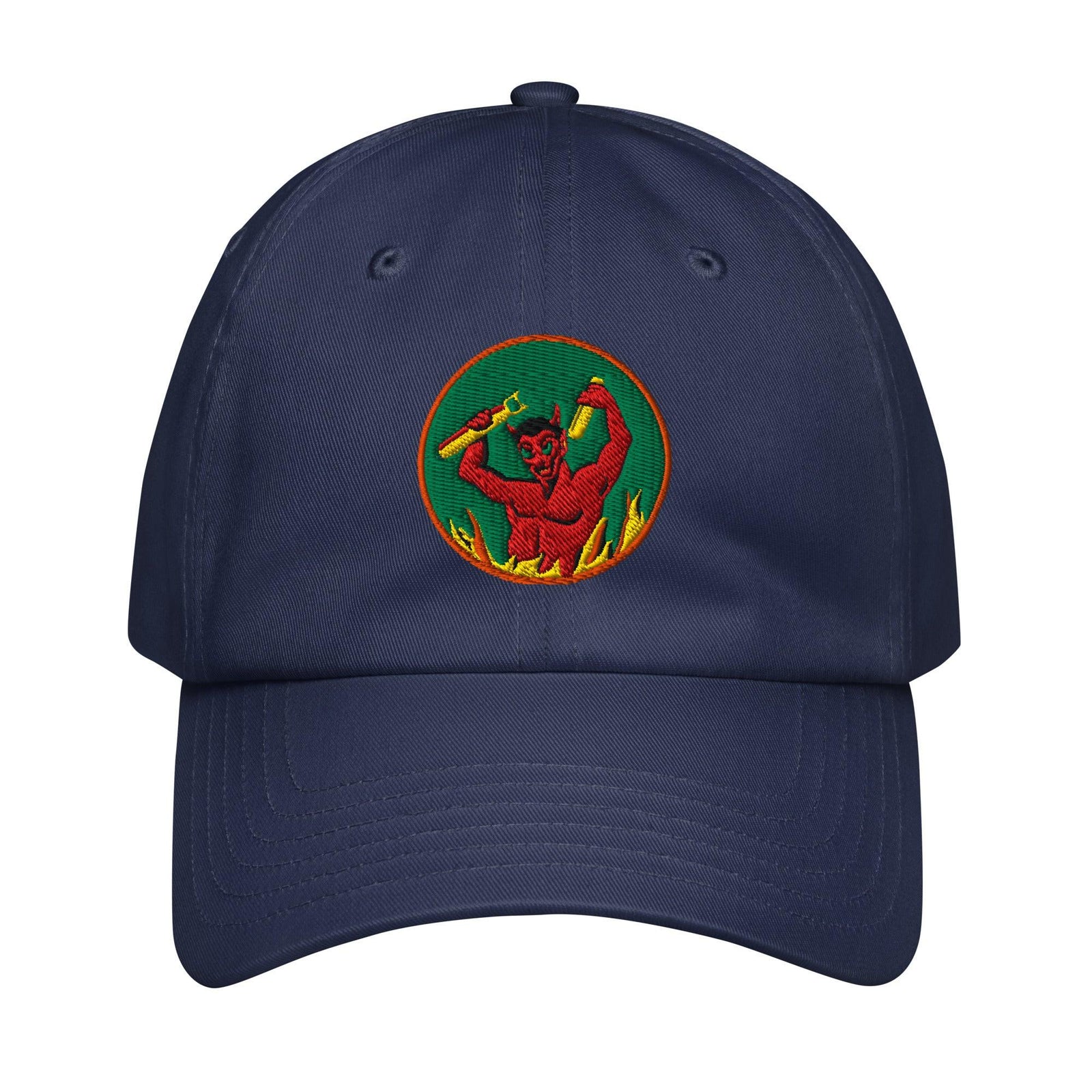555th Bomb Squadron Embroidered Under Armour® Dad Hat Tactically Acquired Navy