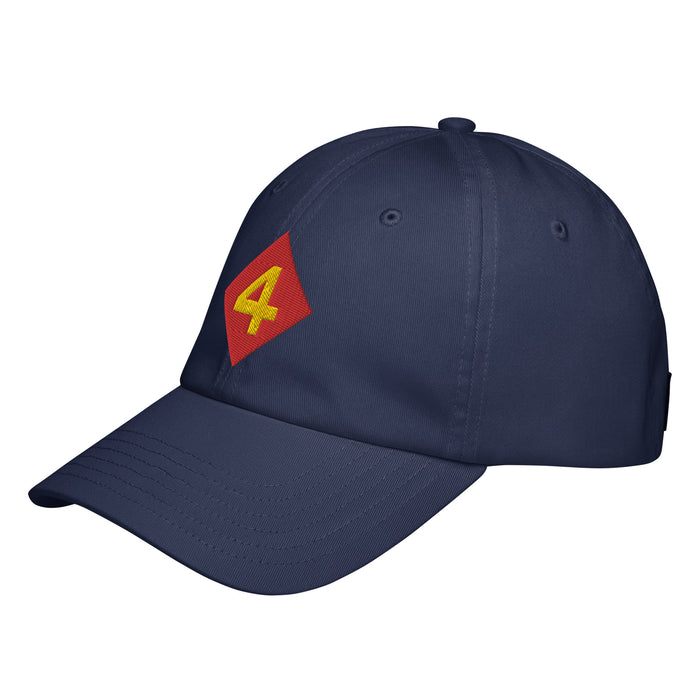 4th Marine Division Embroidered Under Armour® Dad Hat Tactically Acquired   