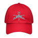 2-34 Armor Embroidered Under Armour® Dad Hat Tactically Acquired Red