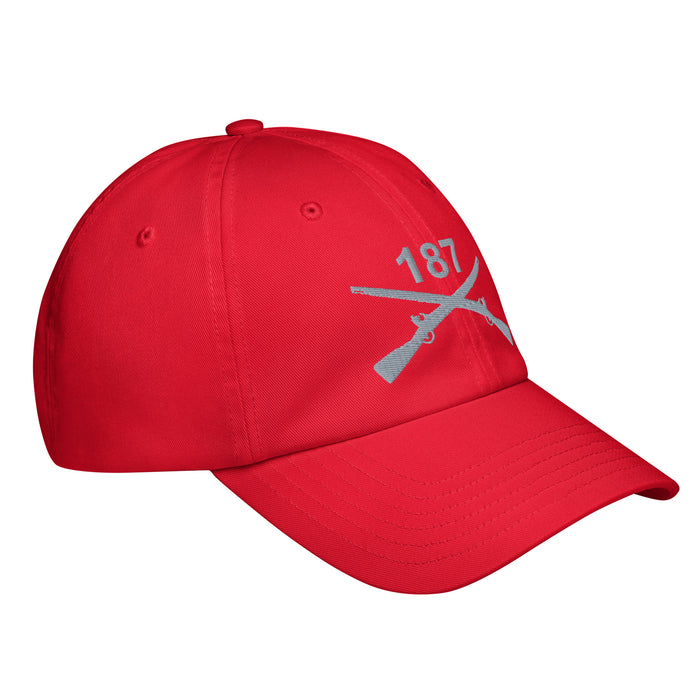 187th Airborne Infantry Embroidered Under Armour® Dad Hat Tactically Acquired