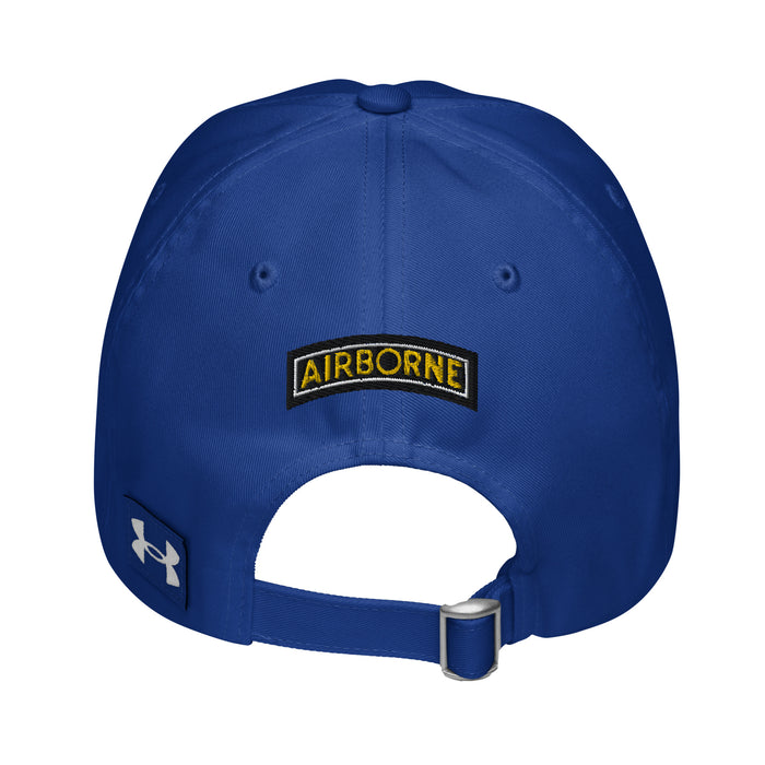 U.S. Army Parachutist Badge Embroidered Under Armour® Dad Hat Tactically Acquired   